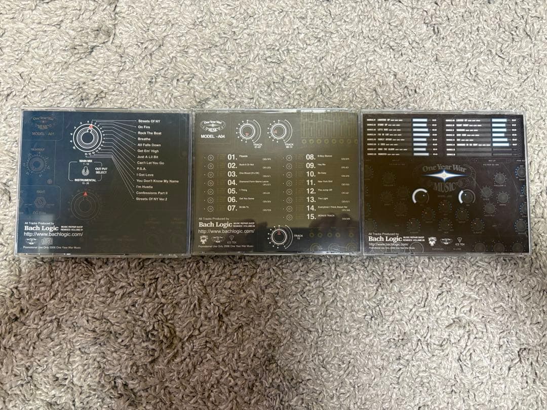 BACH LOGIC MUSIC REPAIR SHOP 3枚セット