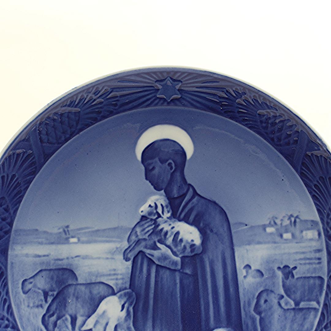 1947年 「善き羊飼い」 イヤープレート ロイヤルコペンハーゲン 北欧 の陶器