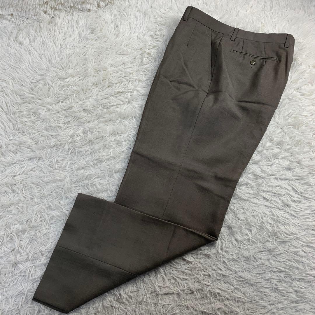 【極美品】LANVIN ダブルスーツセットアップ メタルボタン ビンテージ XL