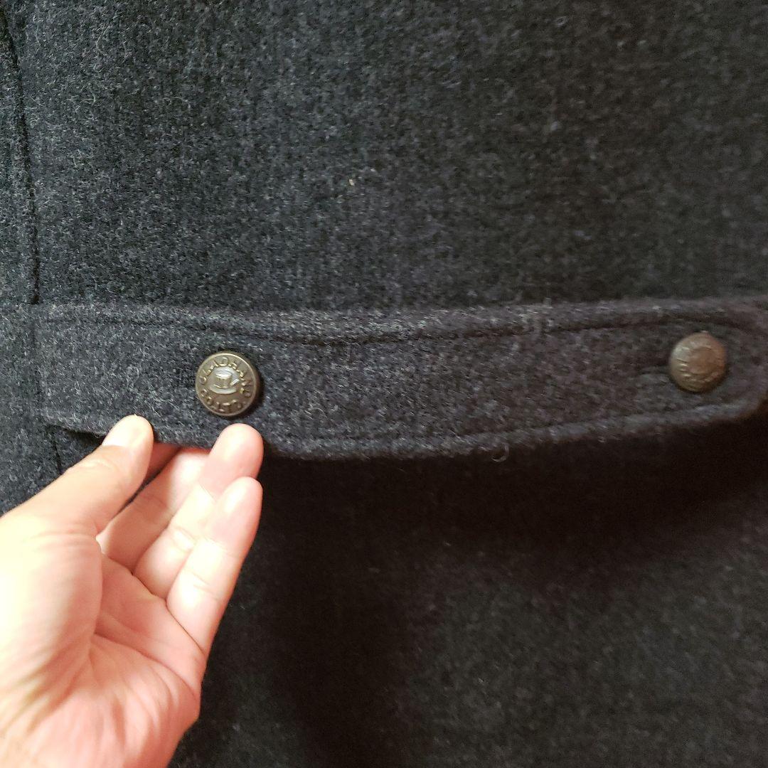 極美品◆by gladhand◇ウール◇牛革◇L◆グラッドハンド◇カーコート