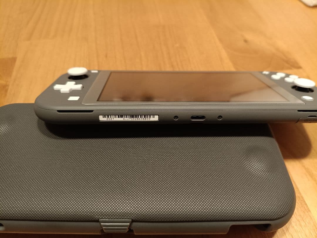 Nintendo Switch Lite グレー　ケース付き