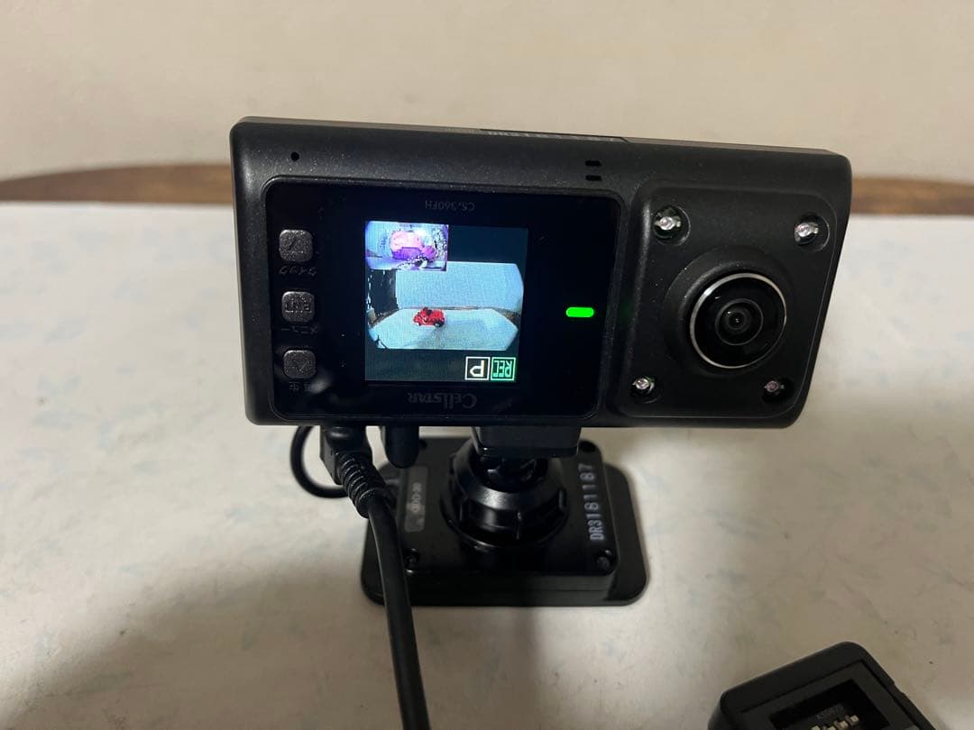 CELLSTAR CS-360FH 360度ドライブレコーダー { R }