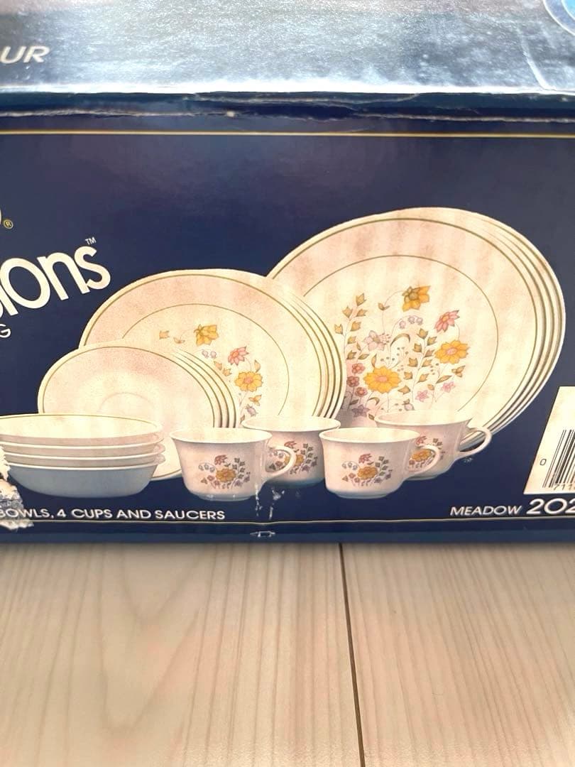 コレール コーニング製 メドウ(草原) 20ピースセット 【最終値下げ】