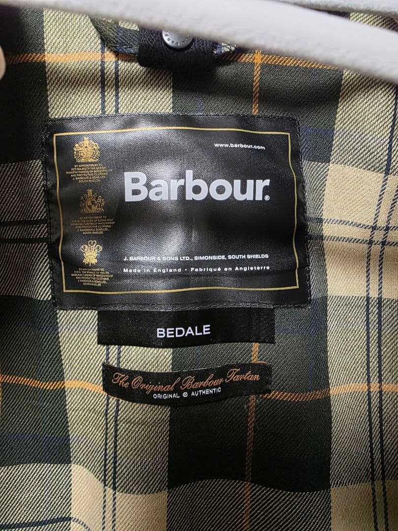 Barbour バブアー Bedale ビデイル 36 セージ