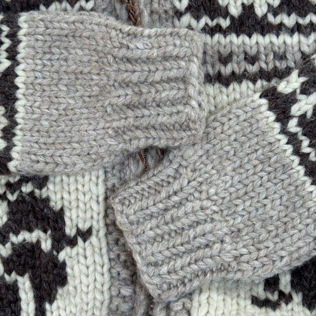 アパルトモン Tiger lily Edit&Coカウチン ニット ブラウン系