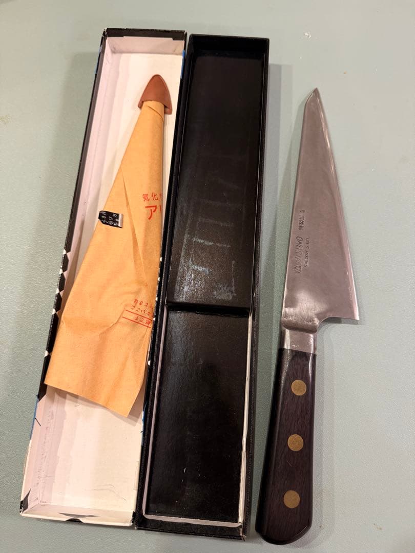 ミソノ　ガラスキ　包丁　Misono Garasuki