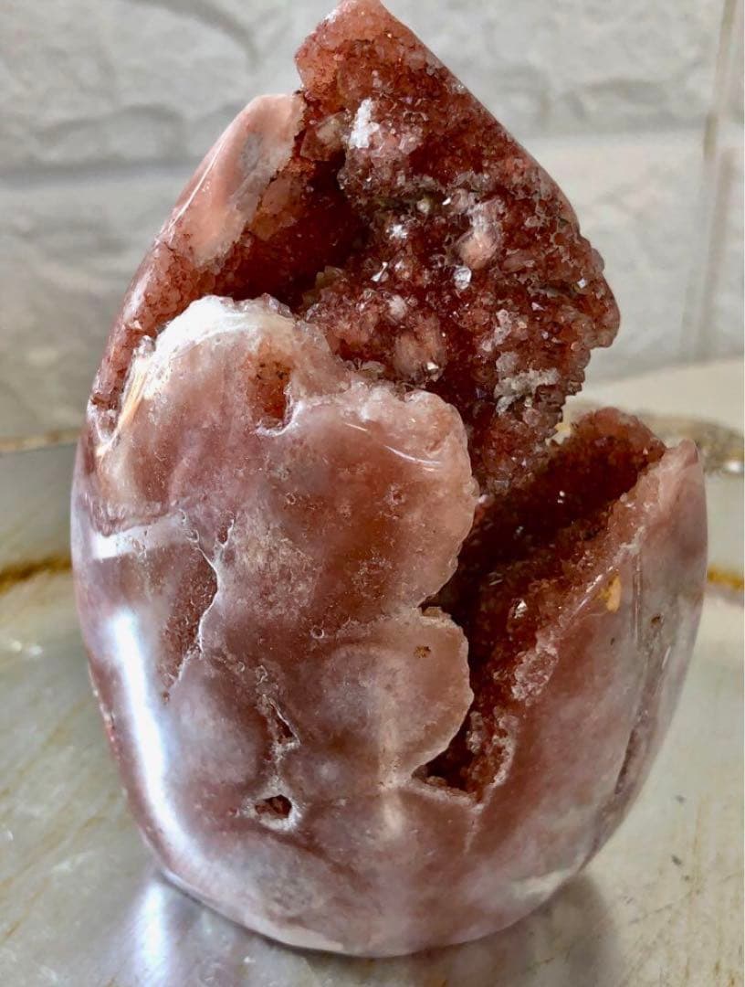 ピンクアメジスト　フリーフォーム　レッド　ドゥルージー