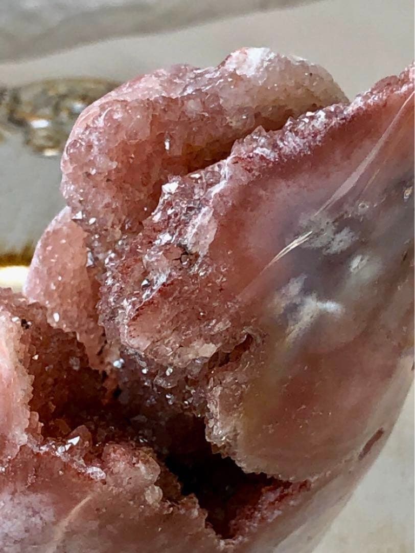 ピンクアメジスト　フリーフォーム　レッド　ドゥルージー