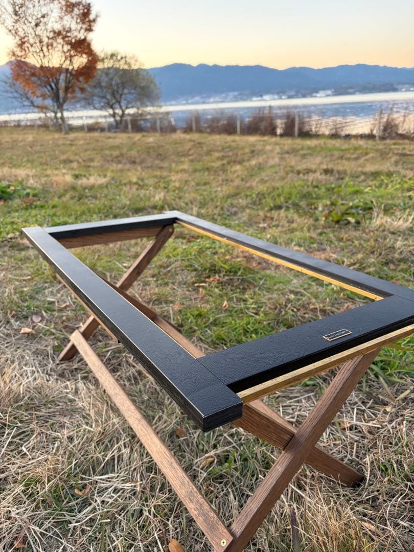 asobi FACTORY グレイスフルテーブル　ブラックエデション