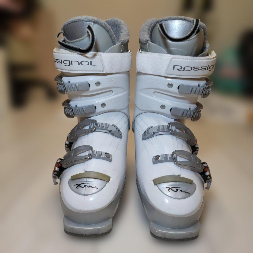 スキーセット　Salomon スキー板　ロシニョールブーツ　レディース