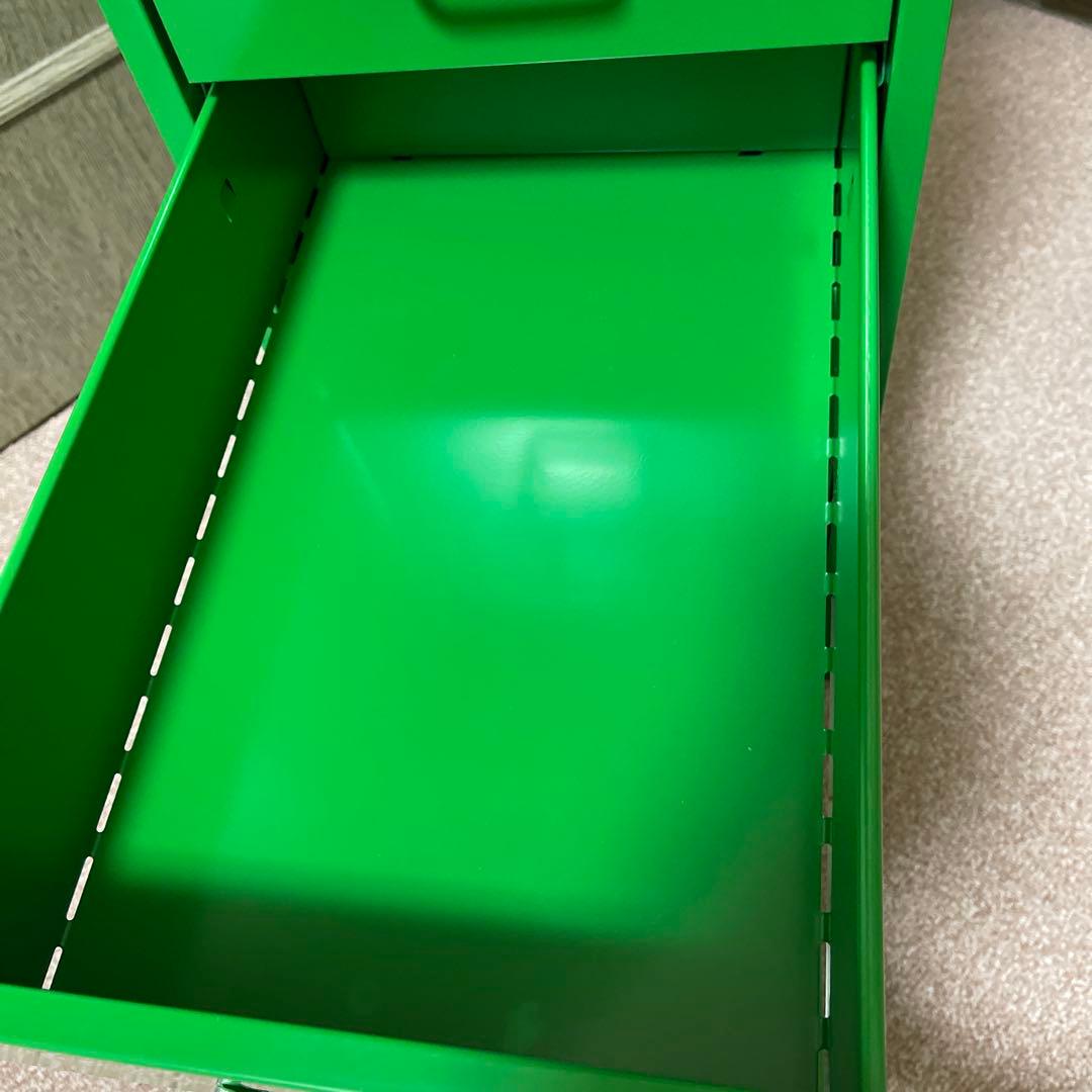 IKEA イケア HELMER ヘルメル 引き出しユニット グリーン 緑