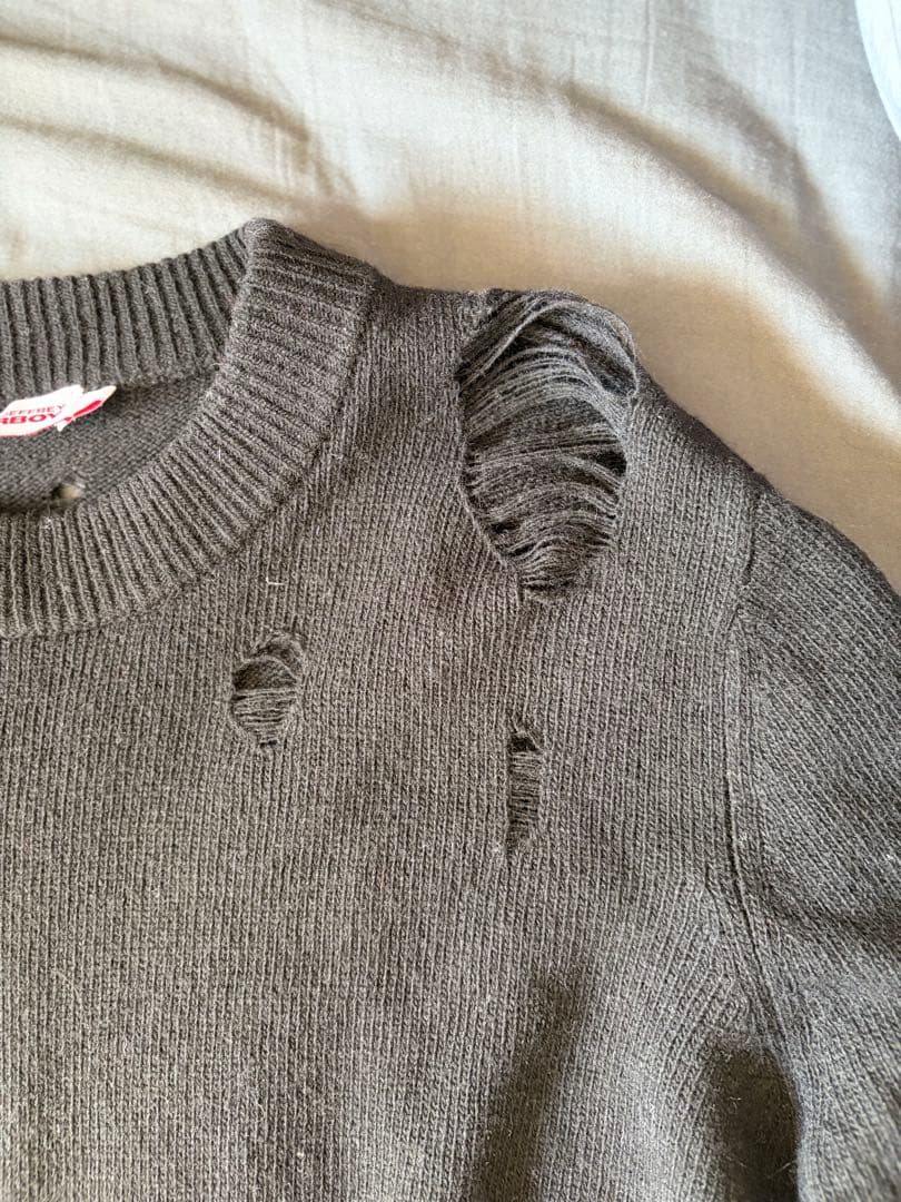 CHARLES JEFFREY LOVERBOY ディストレスセーター