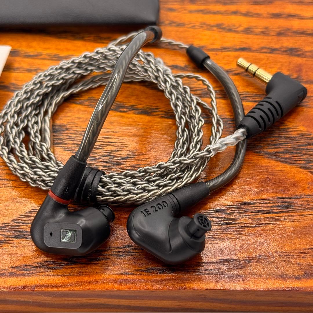 Sennheiser IE200 MMCX 有線イヤホン ポーチ／イヤーピース付