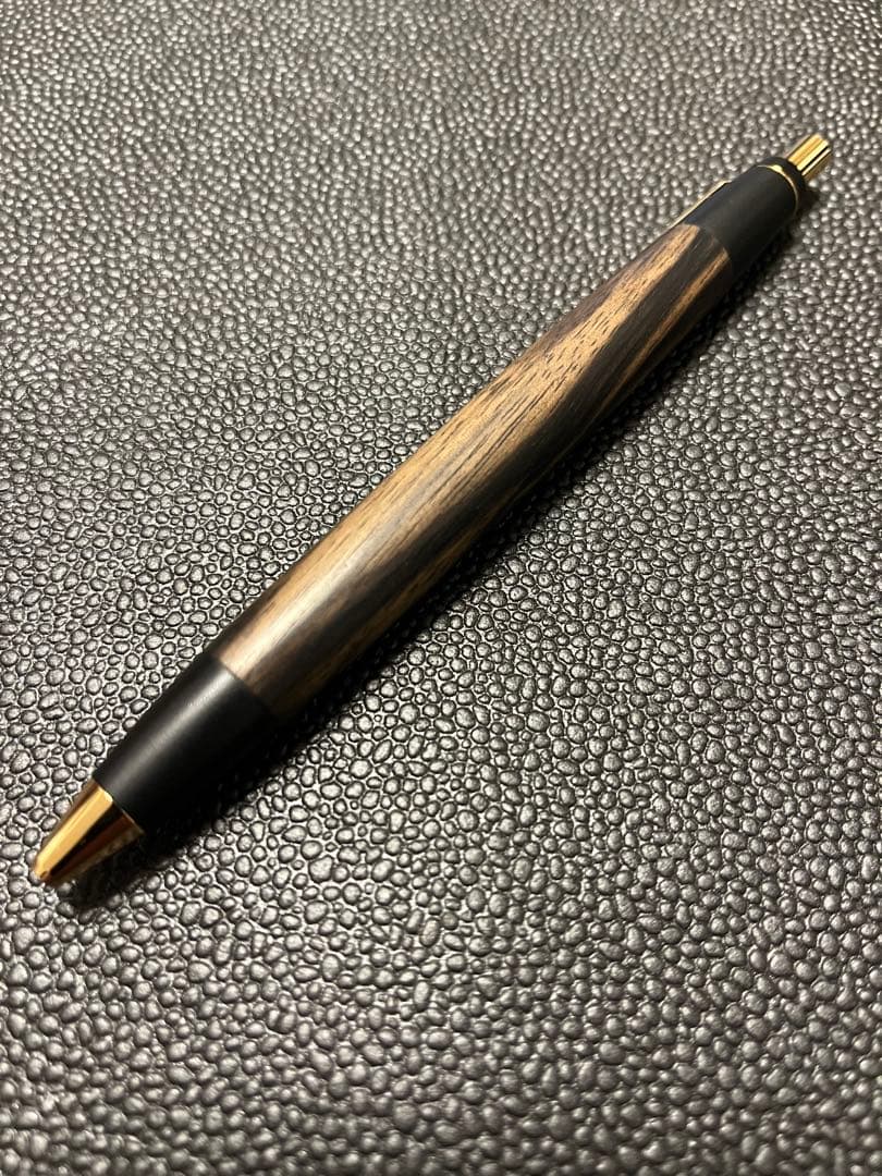 野原工芸　特上黒柿　ボールペン　スタンダード