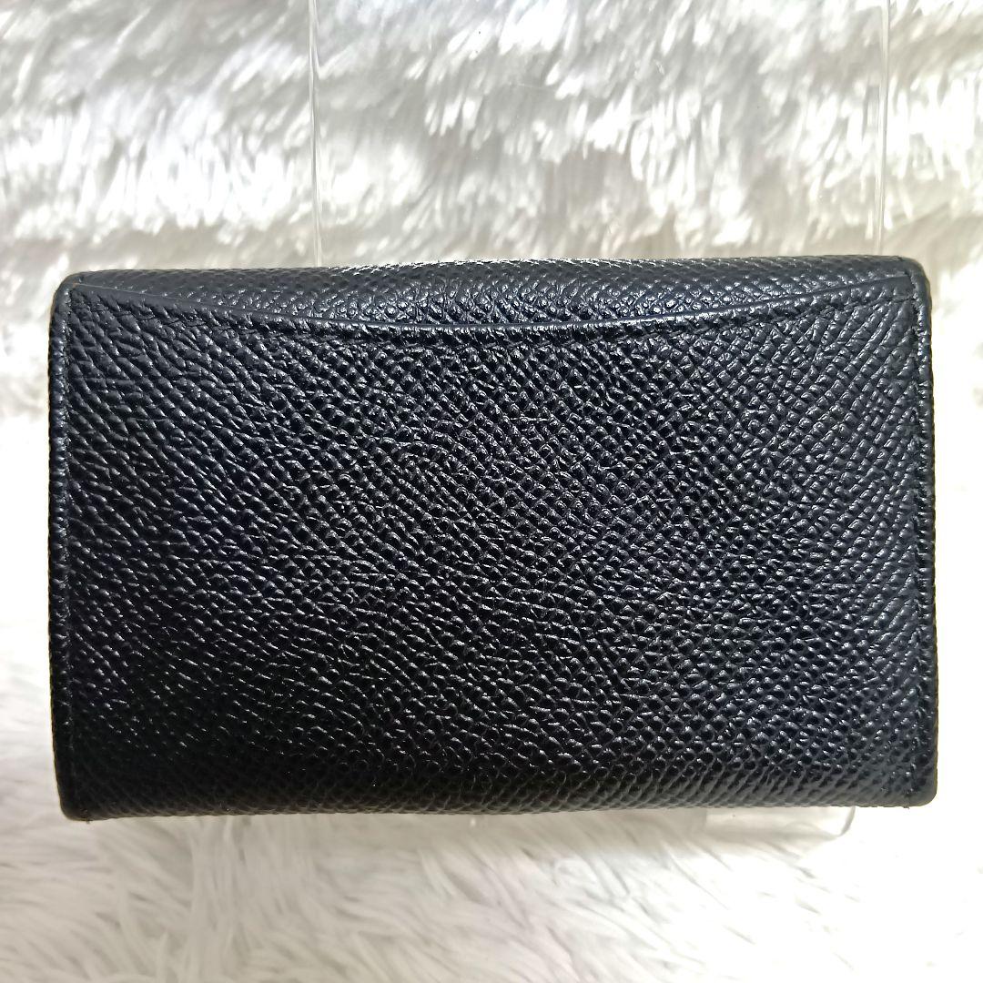 美品　ブルガリ　ケース　小銭入れ　ロゴクリップ　ブラック　レザー　付属品