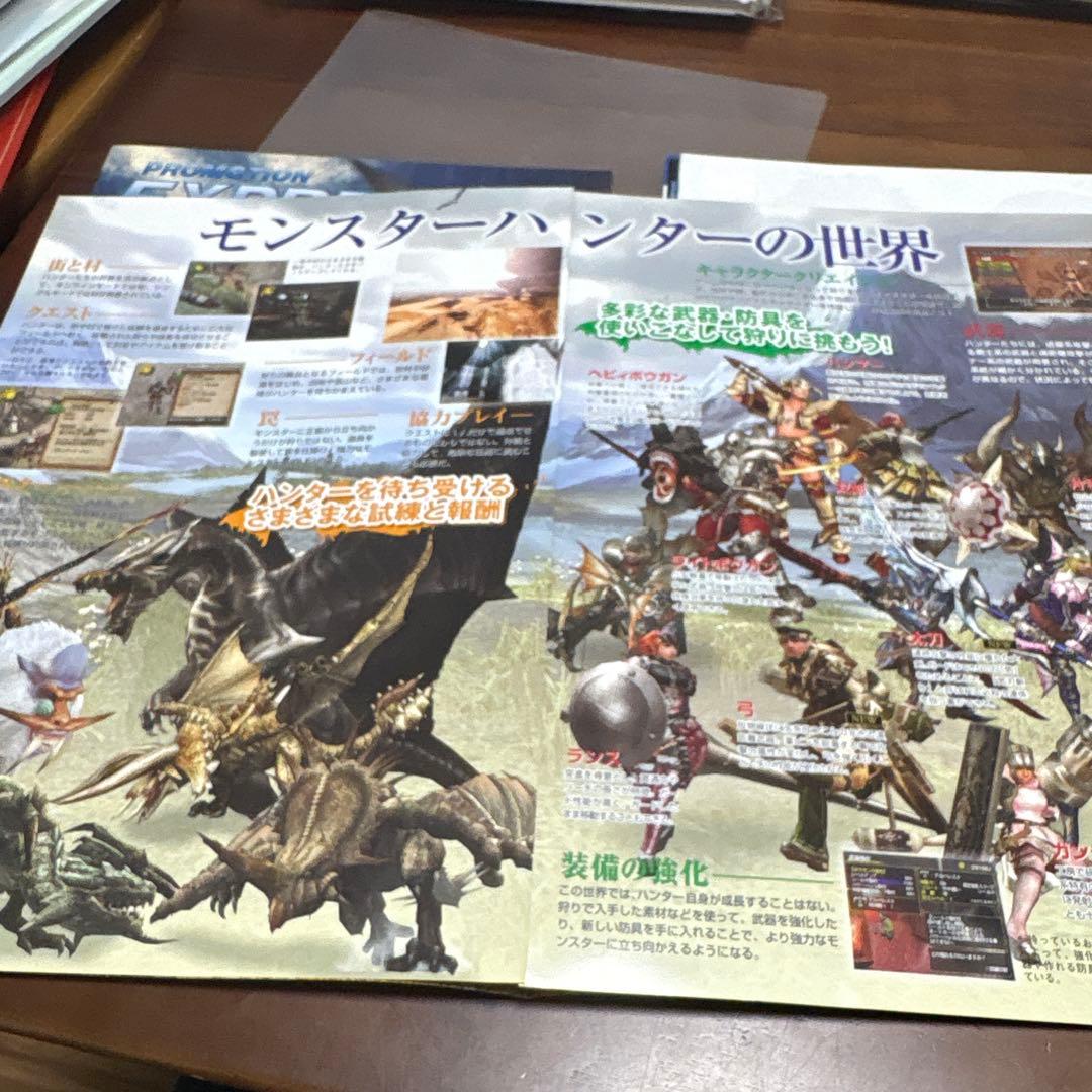 モンスターハンター2 A3 ポスター　非売品　カプコンプロモーションエクスプレス