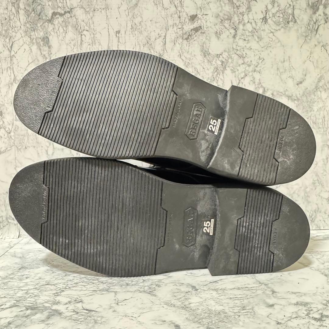 【試着程度】REGAL プレーントゥ レザー JU13 25cm