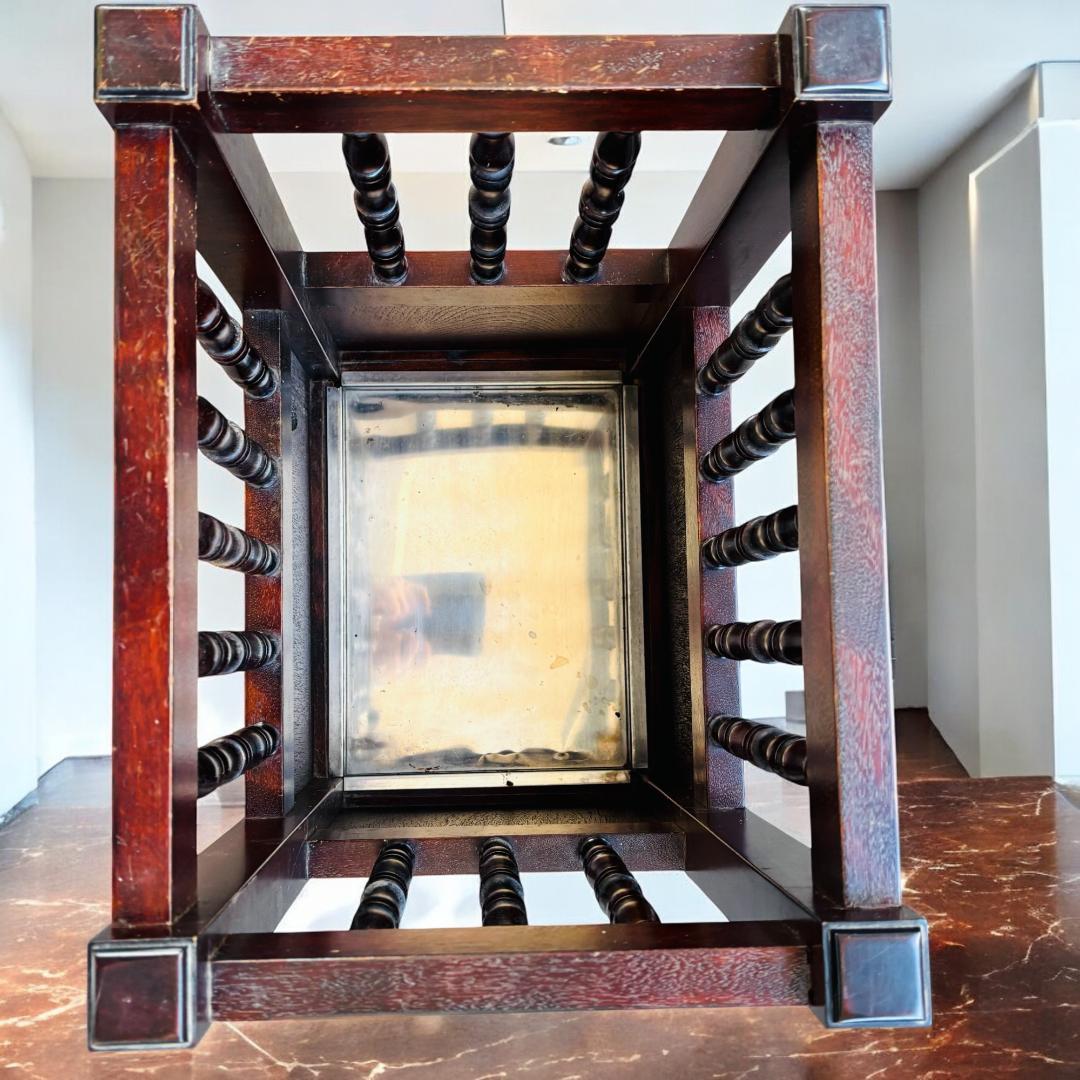 【送料無料】 九州民芸家具 傘立て 和モダン 天然木 木製 高級家具