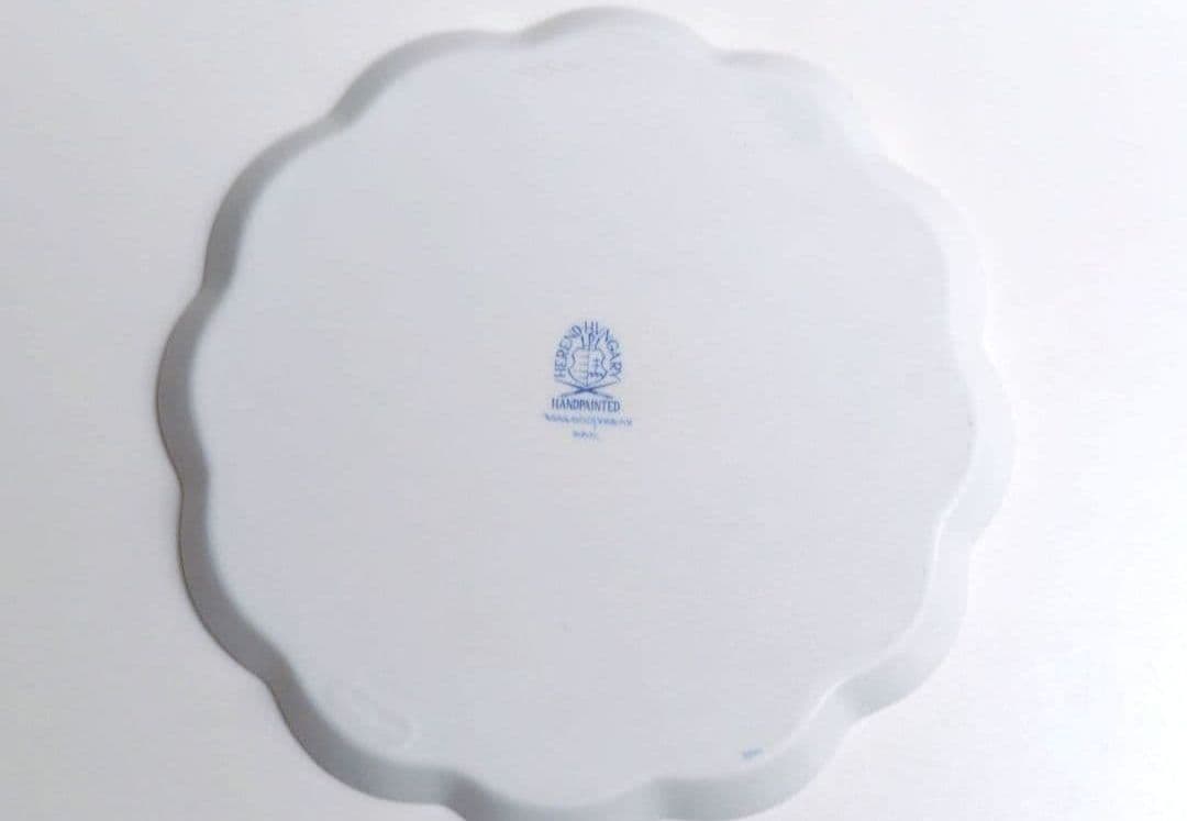 ✩希少品✩　ヘレンド　ウィーンの薔薇　ピンク　花形プレート