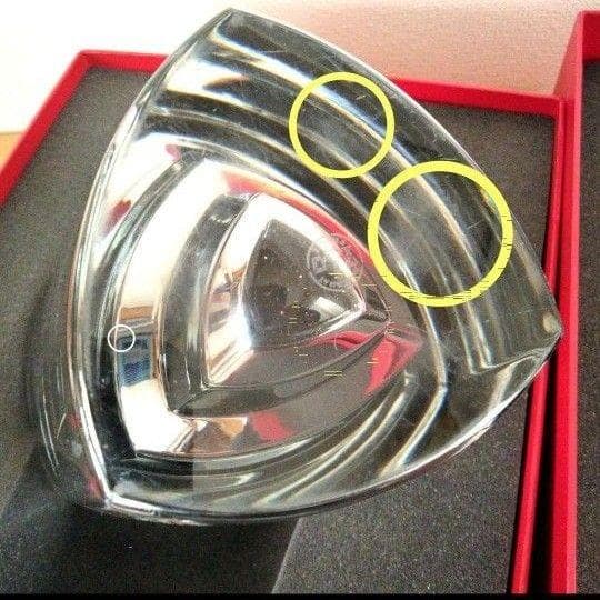 【展示品】バカラ　スコープ 大型花瓶 　フラワーベース　カレイドスコープ　箱付き