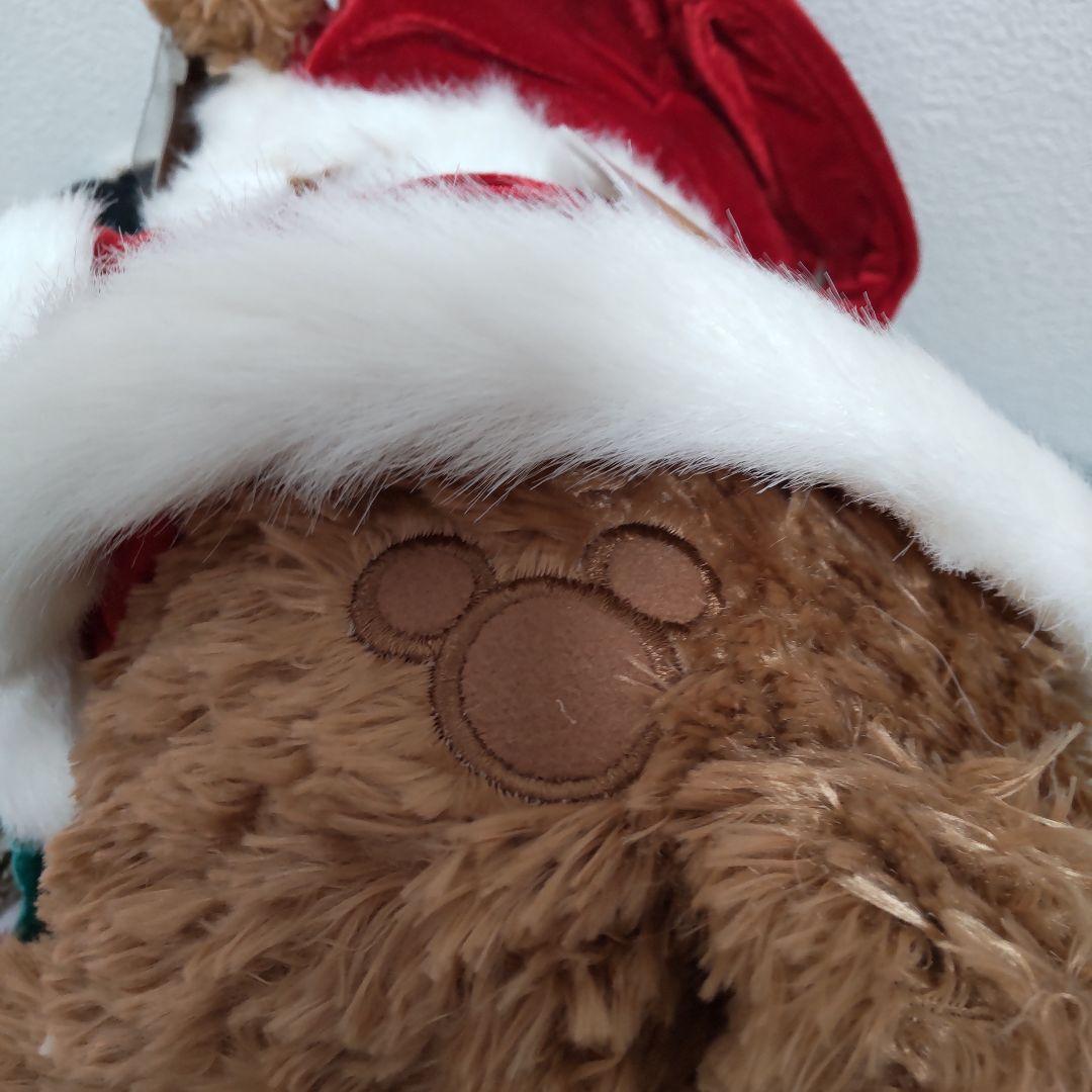 ディズニーベア　サンタ　ダッフィー　WDW　クリスマス　 ぬいぐるみ　プレゼント