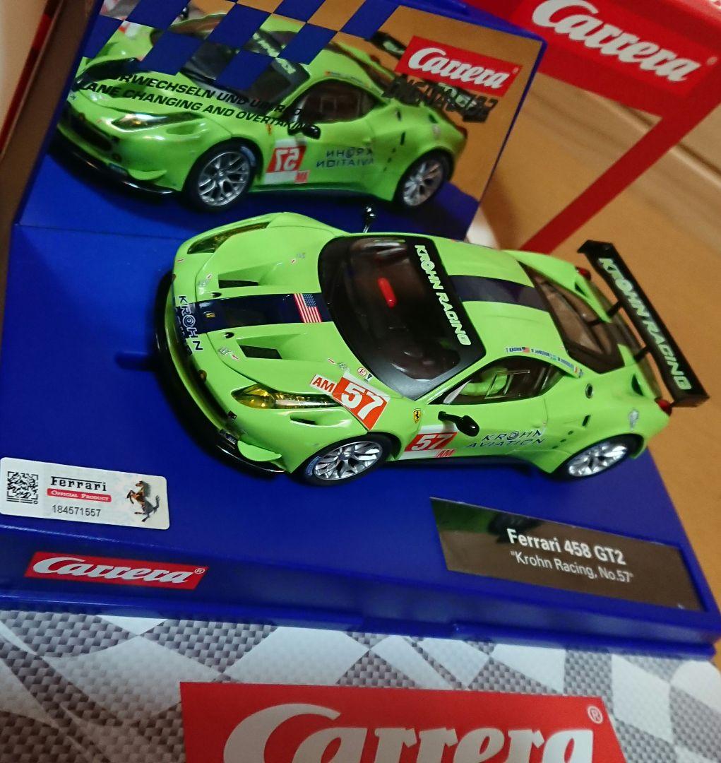 カレラ1/32フェラーリ458イタリアGT2 KROHN RACING 未使用品