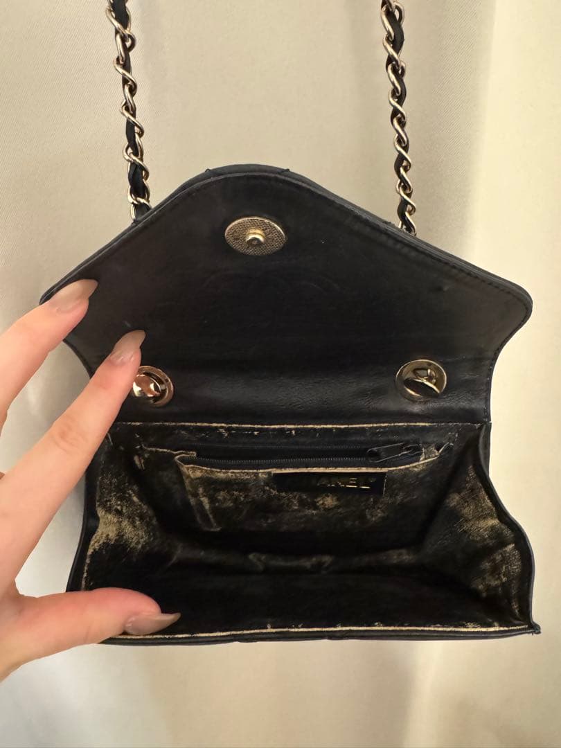 お値下げ中！！ CHANEL ブラック ショルダーバッグ