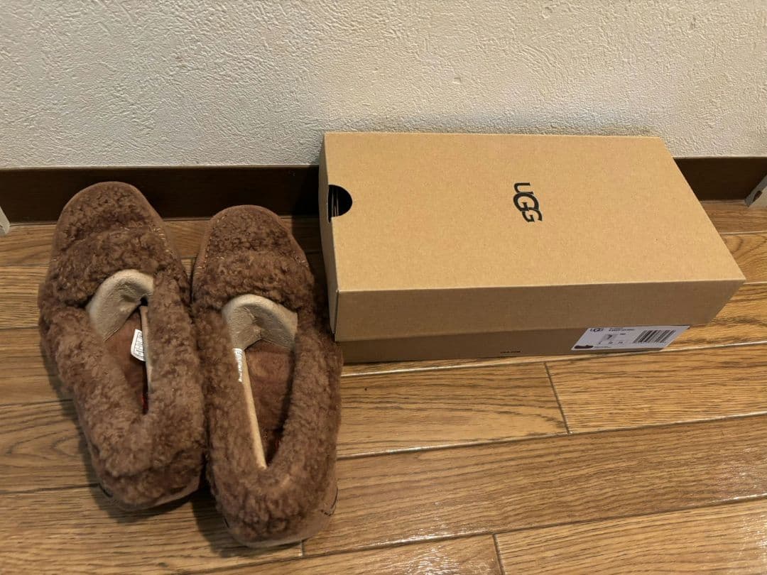 新品アグ UGG ANSLEY BRAID アンスレー ブレイド モカシン