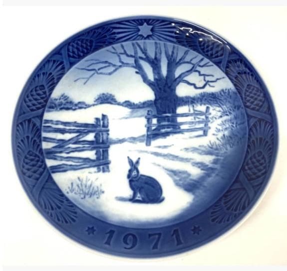 ロイヤルコペンハーゲン イヤーズプレート 5枚セット 1971-2000