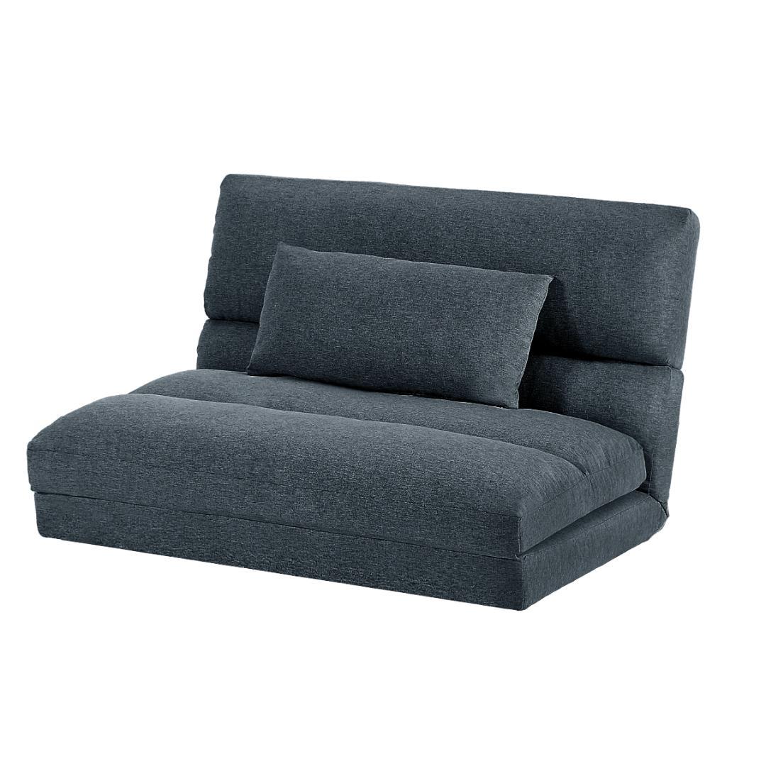 折りたたみ ソファベッド 座椅子 幅103cm 2人掛け ソファ リクライニング