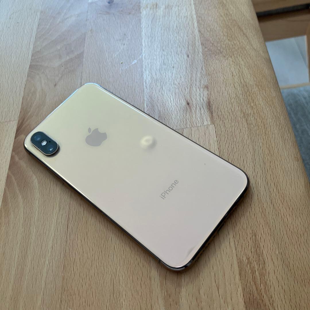 iPhoneXs 64G ゴールド 本体