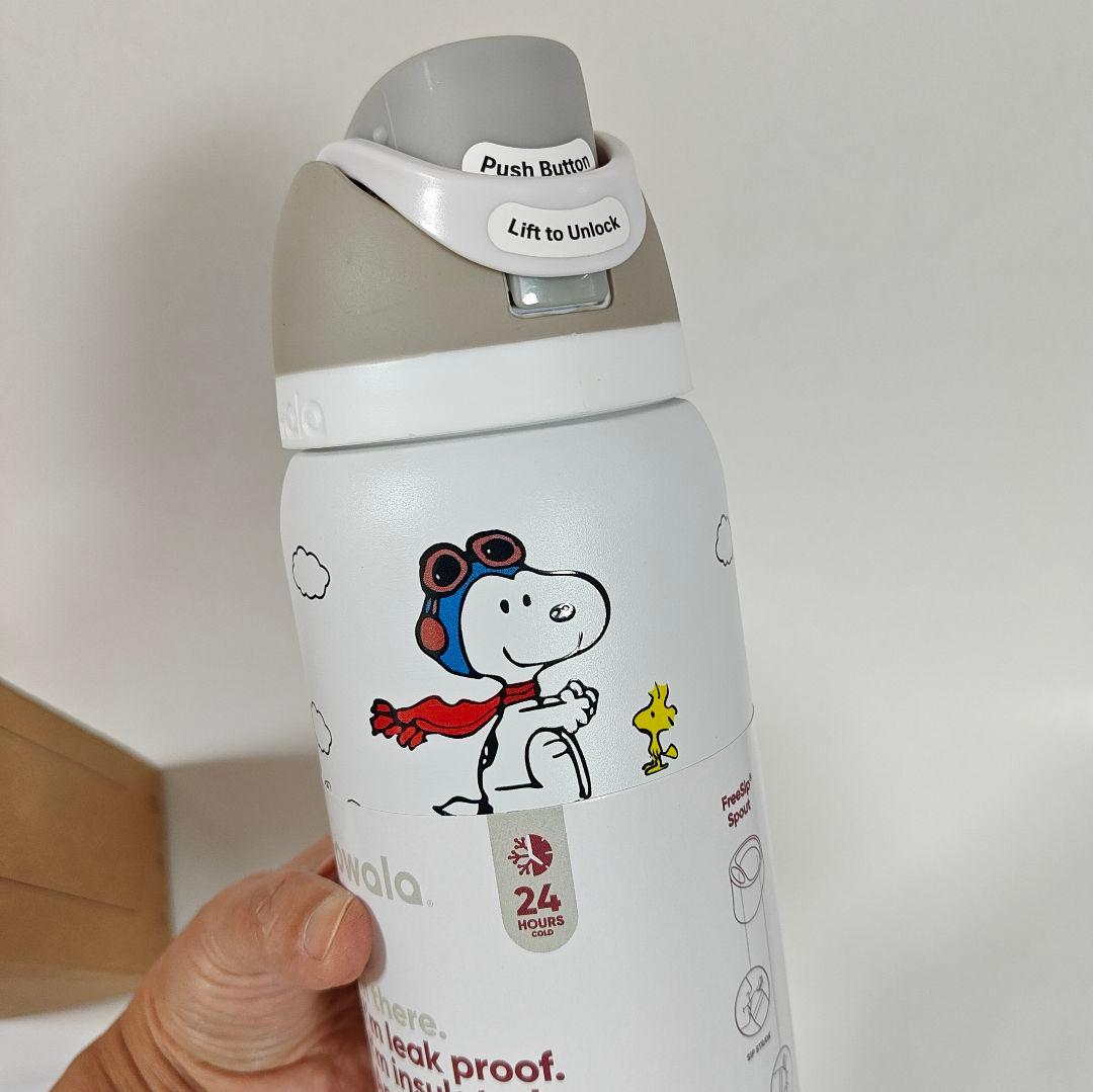新品 Owala FreeSip スヌーピー コラボ水筒32 ozタンブラー