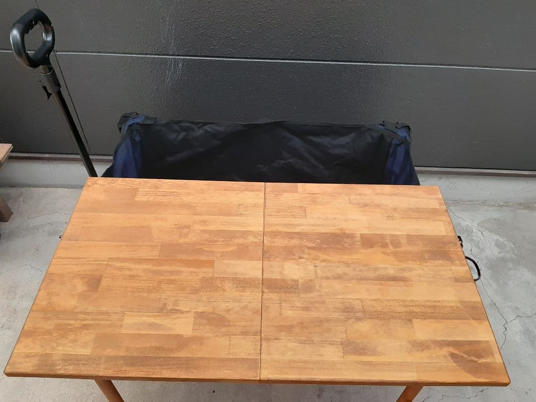 WAQ キャリーワゴン専用　木製テーブル