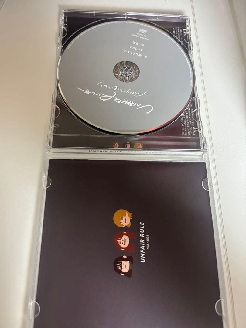 UNFAIR RULE CD ふたりでいてもひとり
