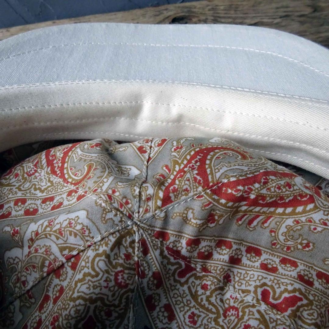 RRL 　キャスケット ホワイト白 　LG　ハンティング　ラルフローレン帽子