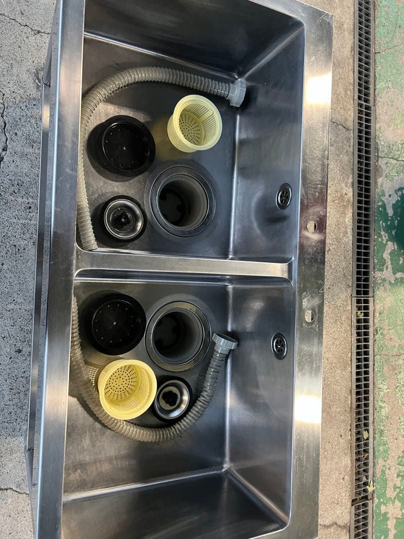 taniko 2槽シンク1200x600x800