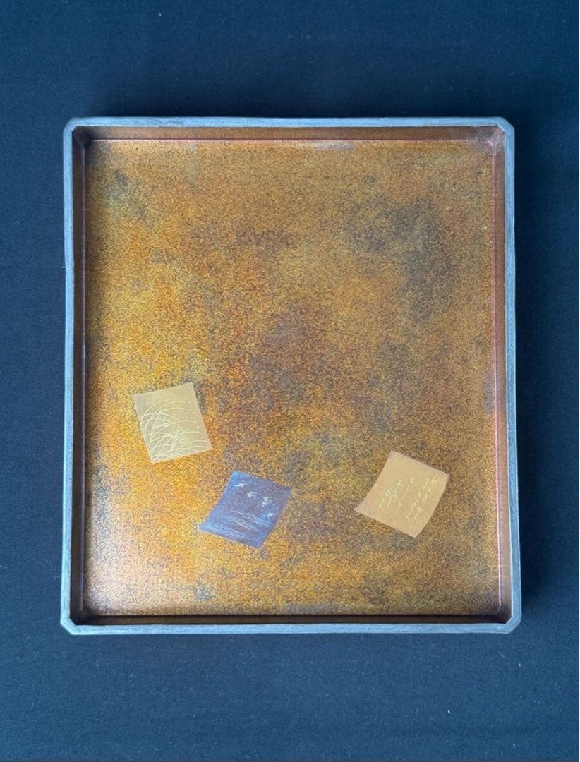 時代漆器 平安貴族蒔絵 梨地 御硯箱 共箱 極上品 旧家蔵出