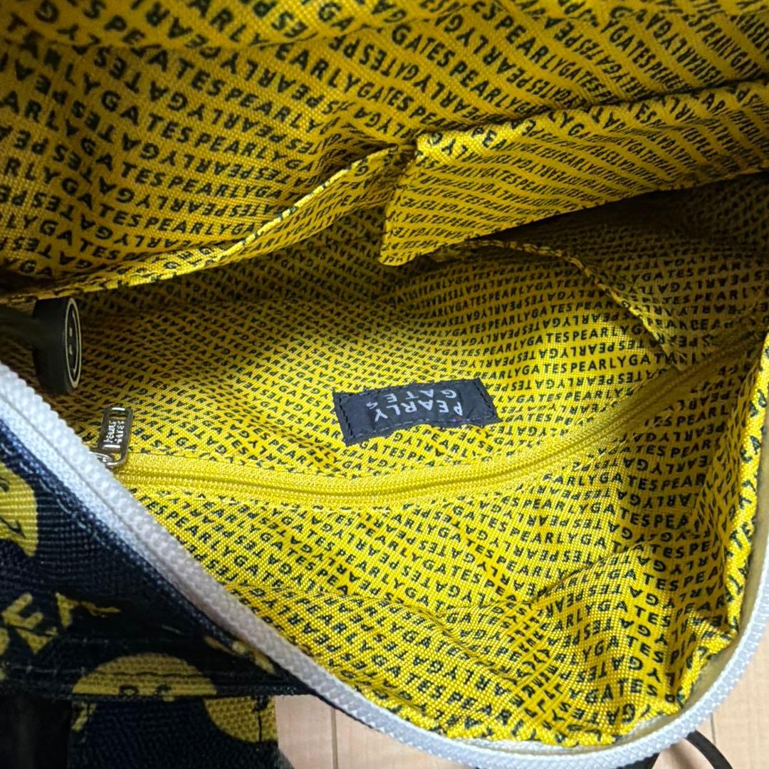 PEARLY GATES スマイリーフェイスゴルフバッグ