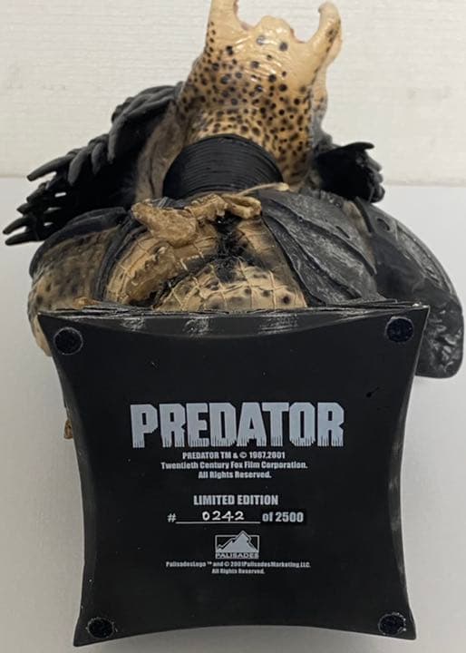 プレデター/フィギュア/バスト/スタチュー/限定/胸像/パリセイズ/箱付/豆魚雷