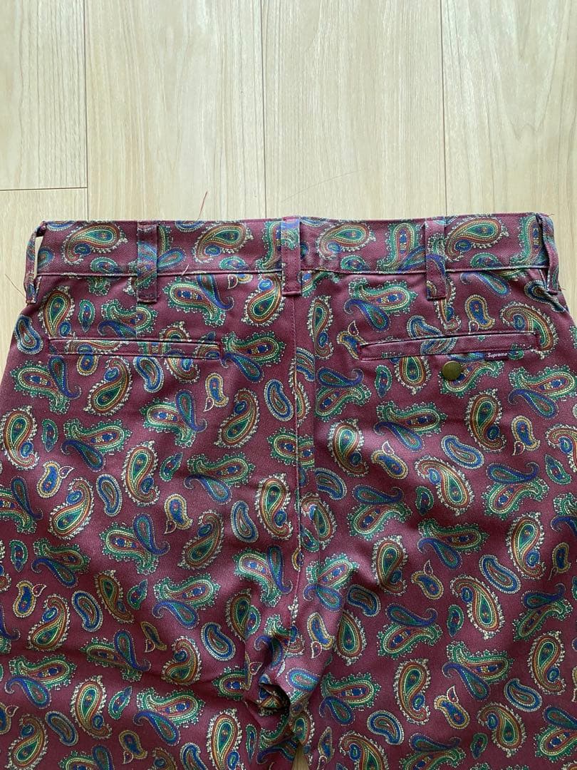 パンツ Supreme Paisley Work Pant Mark Gonzale