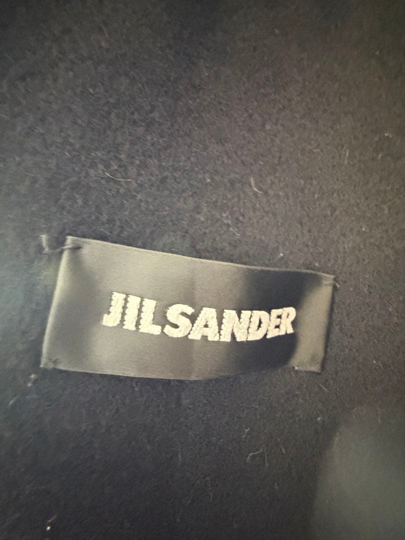 g*g様 JIL SANDER イタリア製 黒 ウールコート