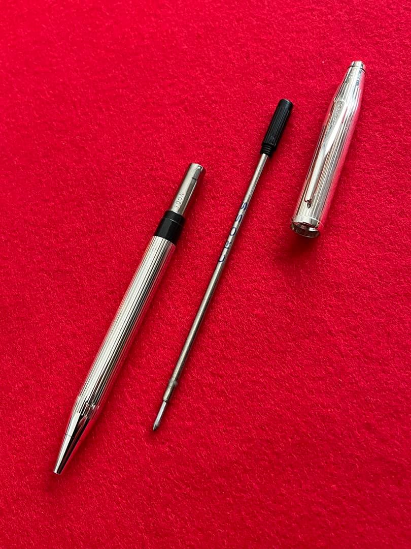 極美品‼️クロスボールペン センチュリー２スターリングシルバー ❗️