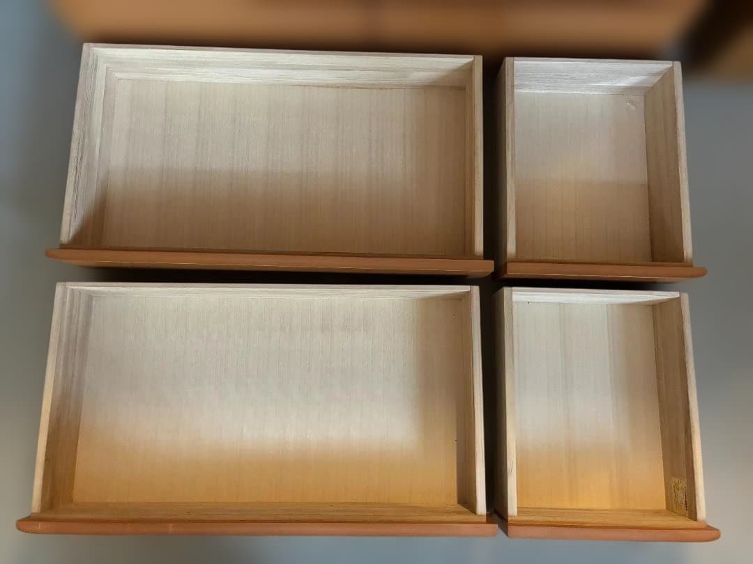 051 山協家具工業（株）幅140-7段チェスト(奥行58) 天然木単板