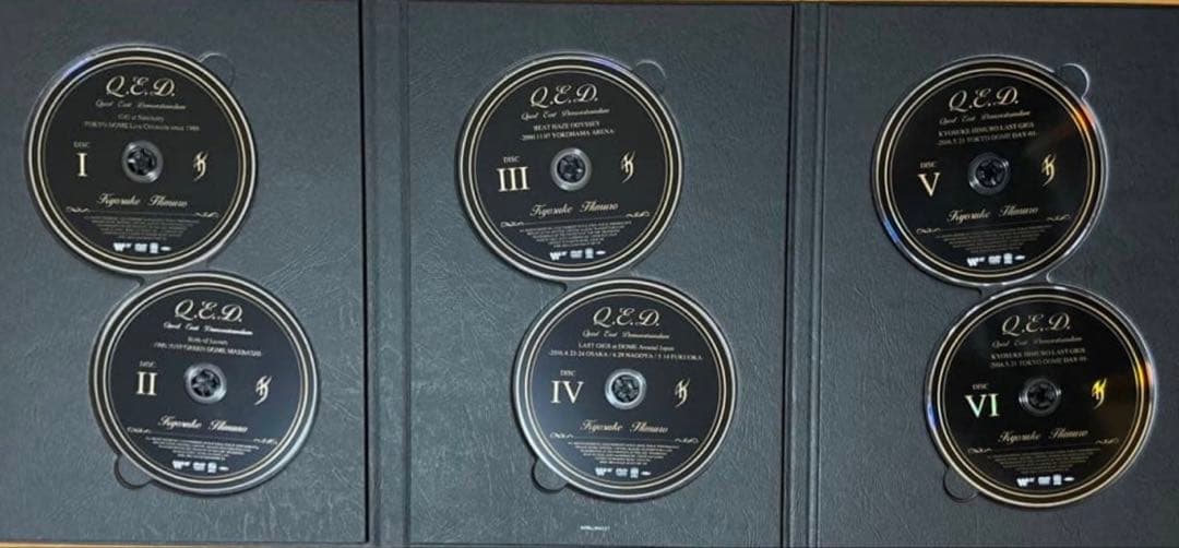 ☆氷室京介DVD『QUOD ERAT DEMONSTRANDUM 』〈6枚組〉☆