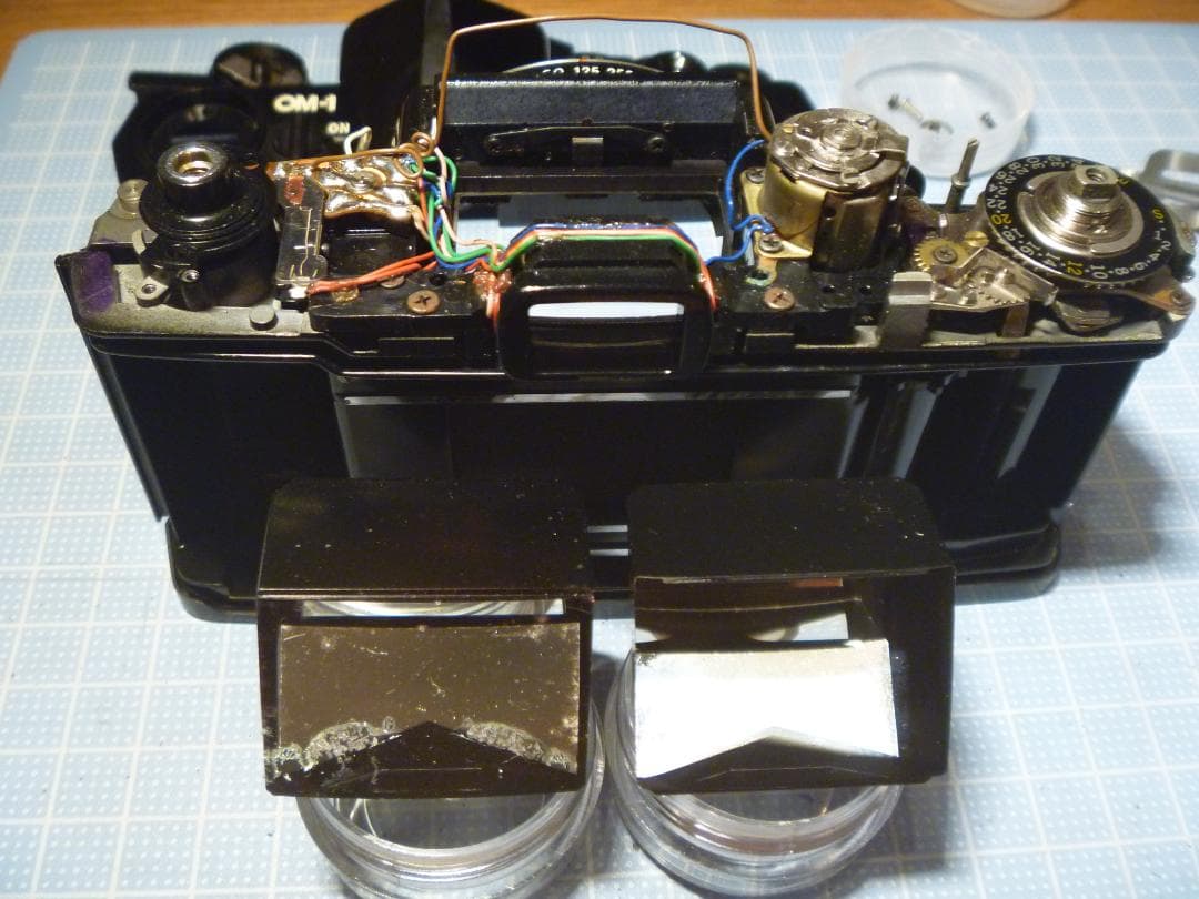 ④プリズム交換済 OM-1 28mm 広角レンズ OLYMPUS オリンパス