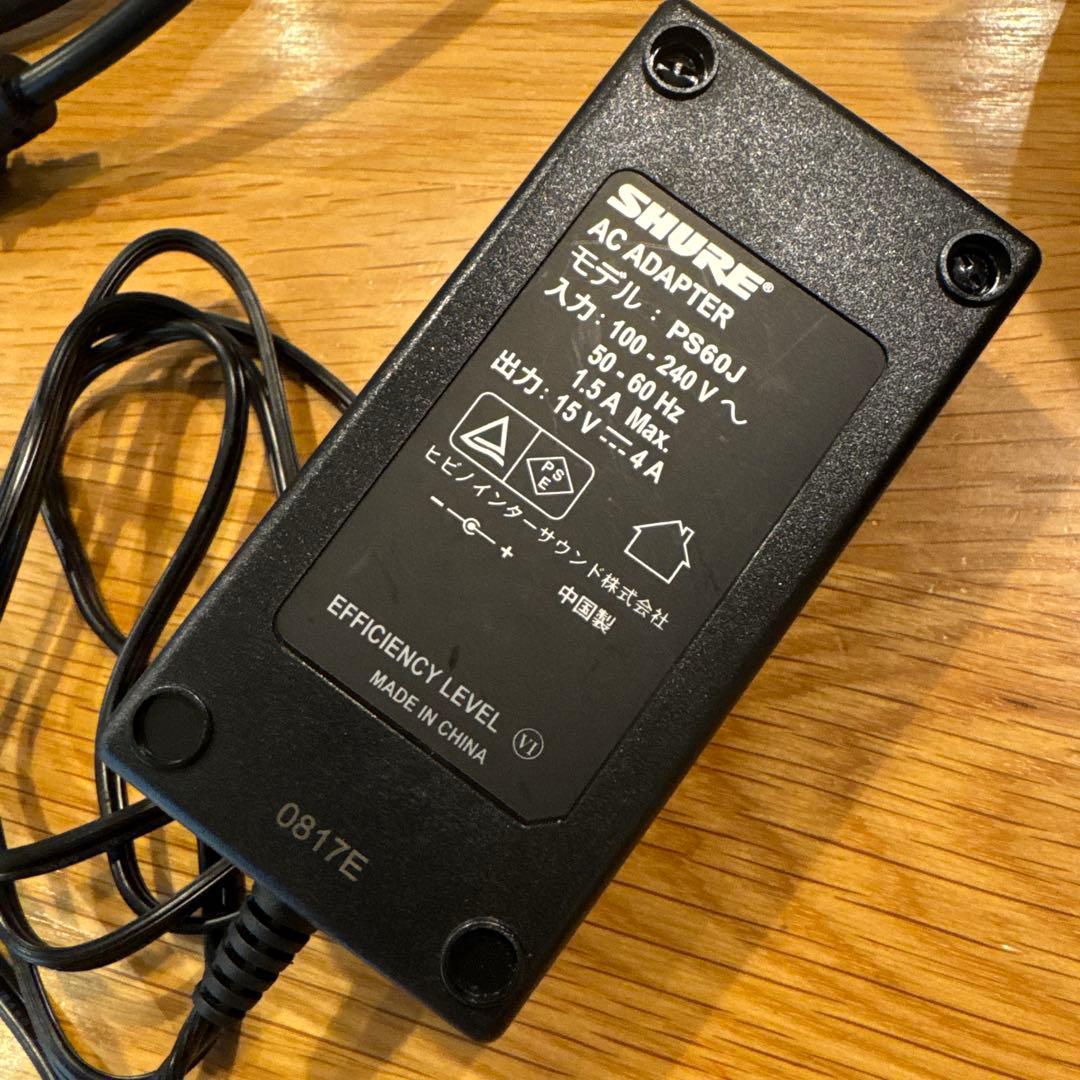 SHURE SBC200 2ベイ充電器