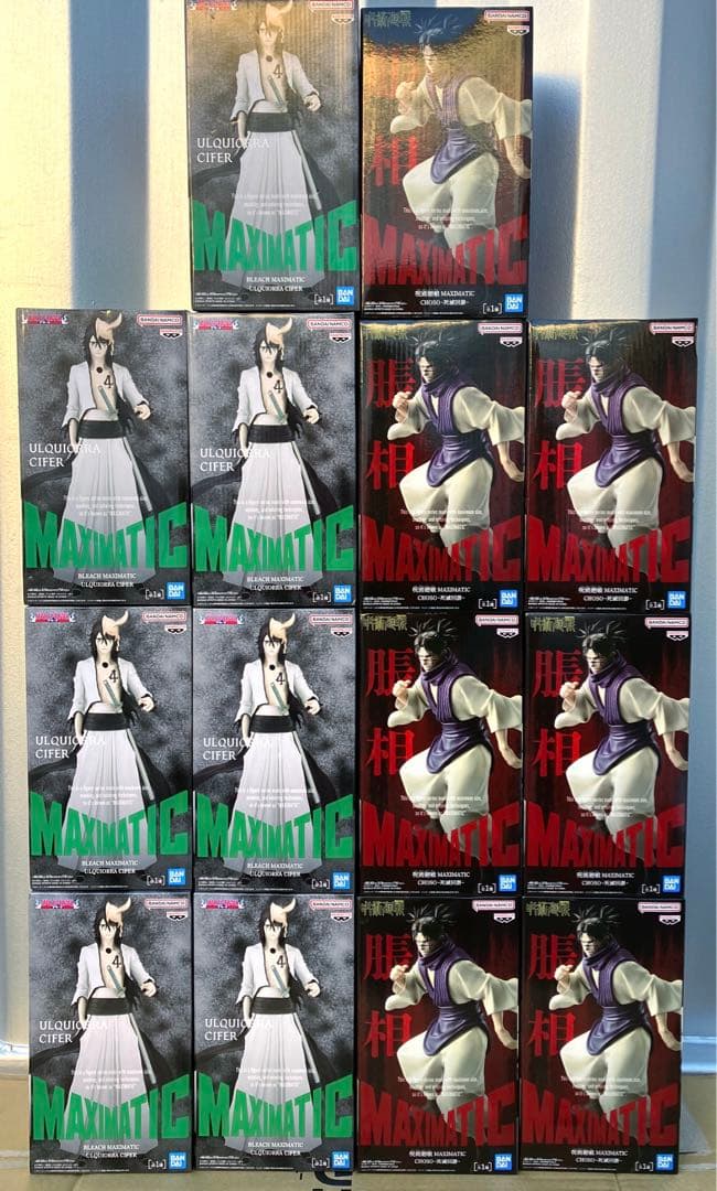 BLEACH 呪術廻戦 MAXIMATIC ウルキオラ 脹相 14体セット