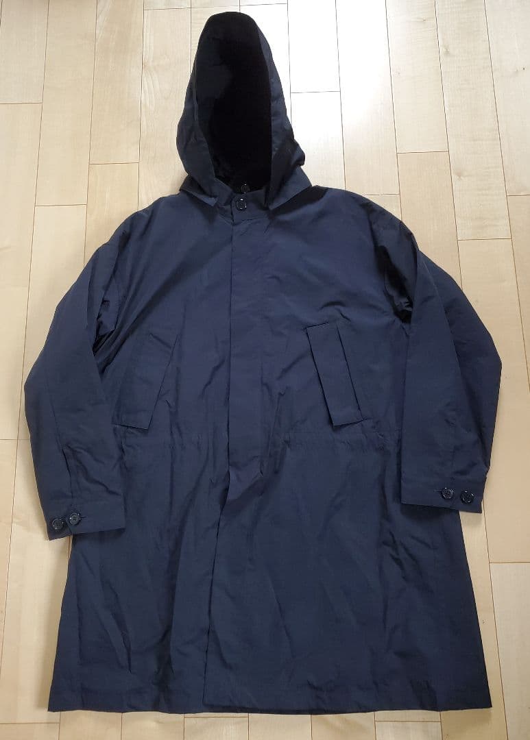 【別注】STILL BY HANDフード付きM65コート46ネイビー