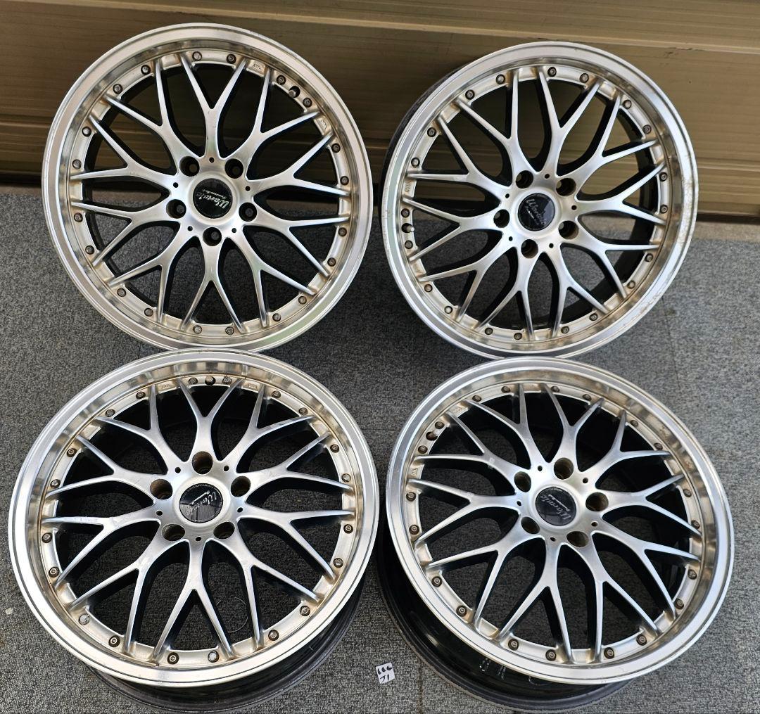 MONZA★Warwic Meshアルミ 18インチ×7.5J＋42 PCD