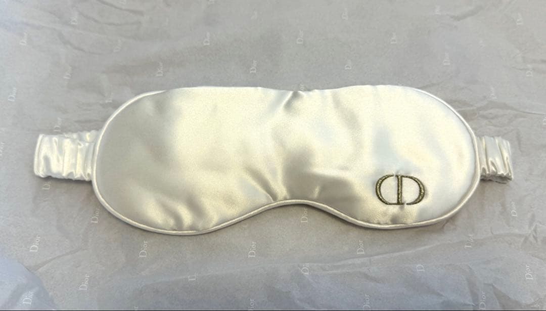 Dior ディオール ノベルティ バニティ アイマスク シュシュ コットンケース